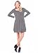 Ingrid & Isabel Women's Maternity Long Sleeve Stripe Trapeze Dress