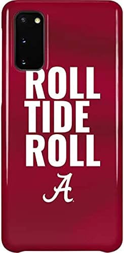 Skinit Lite Phone Case Compatible with Galaxy S20 - Officially Licensed University of Alabama Roll Tide Roll Design