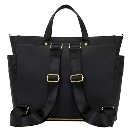 Loungefly Mochila Convertible Mini Negra miniatura 3