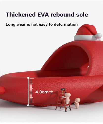 Christmas Shark Slides,Cloudy Shark Slides For Men And Women,3d Cartoon Shark Slippers,Slides For Christmas Halloween4