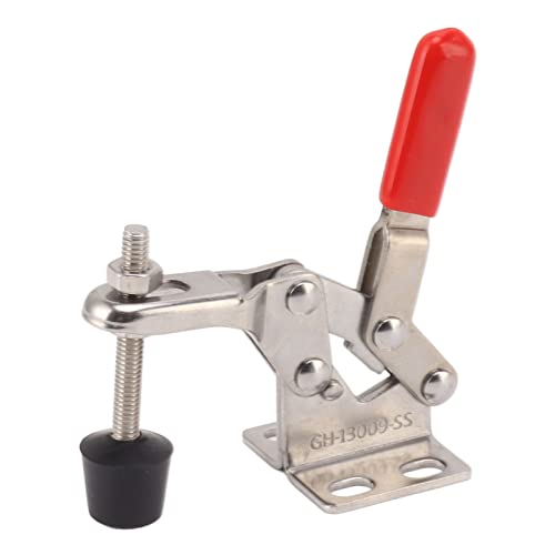 Yomiyuyr Push Pull Adjustable Toggle Clamp, Stainless Steel Toggle Clamp Latch, Fast Push Pull Hand Tool for Woodworking, Welding, and Mechanical Operations