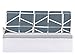 uyeoco Bett Kopfteil Bezug Universelle Stretch Stoff Bettkopfteil Hussen Abdeckung Gebogene Massivem Holz Kopfenden StaubschutzhüLle Hussen Nordischer Stil (Color : F, Size : 180cm)