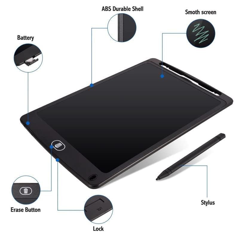 Image of MKY LCD Writing Tablet, Electronic Digital Writing & Colorful Screen Doodle Board, 12-Inch Drawing Tablet Gift for School Kids (Multicolor, Pack of 1)