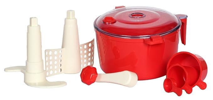 Image of Automatic Atta Roti Maker for Home 2 in 1 Ata Non-Electric Dough Machine Kitchen Shoppers ATA Maker chakki Clear line Measuring Cups Set Bread Mixer May Vary Hand Tool