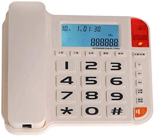 Téléphone à la maison fixe vintage pour éviter les pannes de batterie