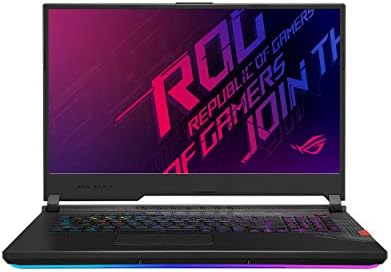 ROG Strix SCAR 17 G732LXS-HG063T Gaming Laptop (Original Black)-8 Core Intel Core i9-10980HK 2.4GHz, 16GB RAM, 2TB SSD, NVIDIA GeForce RTX 2080 SUPER, 17.3 inch FHD 300 Hz, Win10, Backlit-Eng-Arb-KB
