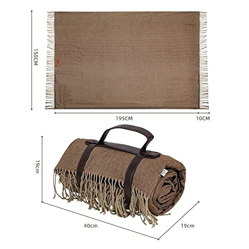 Kanbun ao ar livre portátil à prova d'água cobertor macio acampamento viagem tapetes de piquenique