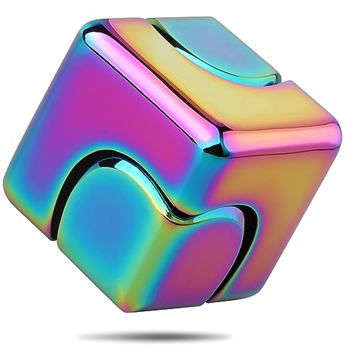 A 4-in-1 magnetic infinity cube that splits, spins, and links — more tactilely satisfying and visually interesting than your average fidget toy.