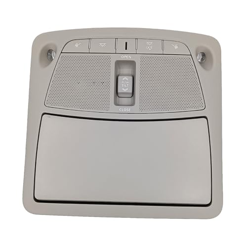 Luz de lectura de techo para Nissan con interruptor de techo solar 6
