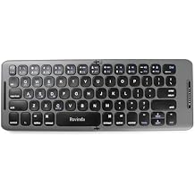 Foldable Bluetooth Keyboard, Portable Wireless Folding Keyboard