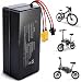 KORNORGE 36V 6Ah 216Wh Lithium Battery for Jetson Bolt Pro E-Bike, 15A BMS, Compatible with 200W-350W Motors, E-Scooters, ATVs, Electric Dirt Bikes, Solar Storage