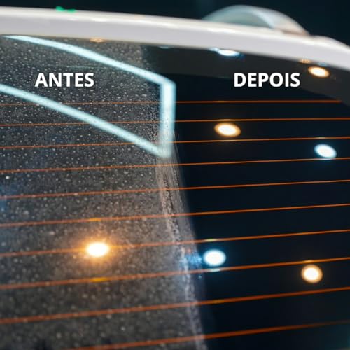 Glazy 1,5L Limpador de vidros automotivo 4 Em 1 Limpa Protege Reduz Riscos