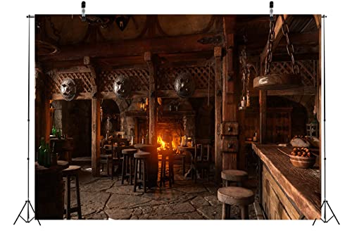 Telón de fondo medieval BELECO 7x5 ft para fotografía miniatura 4