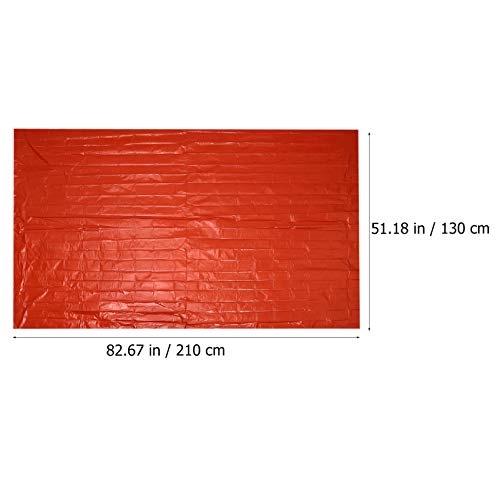 BESPORTBLE 1 conjunto de cobertores térmicos para barraca e manta de emergência para atividades ao a