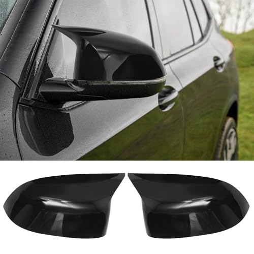 Coques de rétroviseur de rechange noir brillant pour BMW X5 G05 X3 G01 X4 G02 look sport