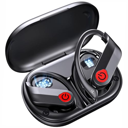 TWS Headphones Wireless Earbuds Compatible with Motorola Moto G Stylus 5G (2025), Earphones Ear Hook True Stereo Headset Hands-Free Mic