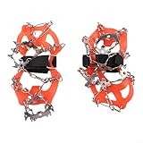 Haodrylax Lightweight 18 Spike Stainless Steel Ice...