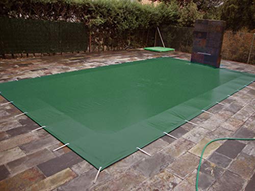 International Pool Protection Cobertor De Invierno Para Piscina De 10.60 X 4.60 De Color Verde