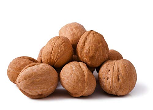 Image of In Shell Walnuts (4 Lbs.) - Large Natural California Walnuts - Great Source of Omega 3 - Fresh New Crop - Bursting with Flavor - Farm Fresh Nuts Brand