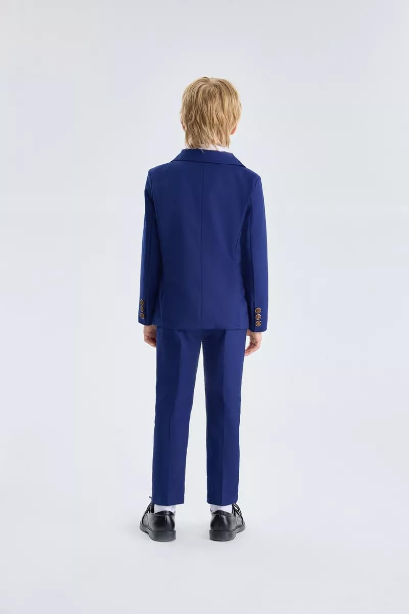 LOLANTA Anzug für Jungen, Smokingjacke, formelles Hochzeits-Outfit, Geburtstag, Abschlussball, Abendessen, Blazer, 2-teilig
