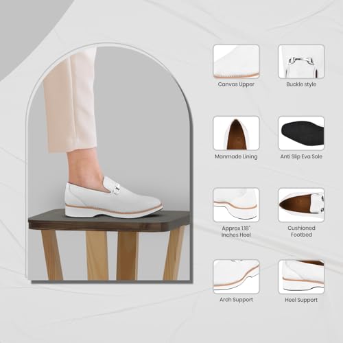 Image of LIBERTYZENO Mens Tuxedo Canvas Textile and Suede Leather Noble Loafers and Slip On Wedding Party Shoes for Easter Gift