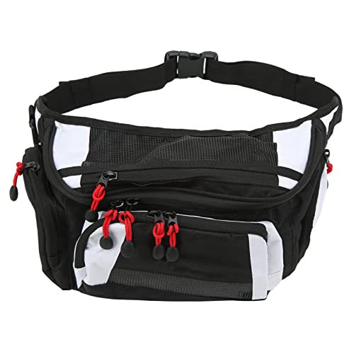Sac de course pour moto Dioche en textile Oxford blanc à grande capacité - 2