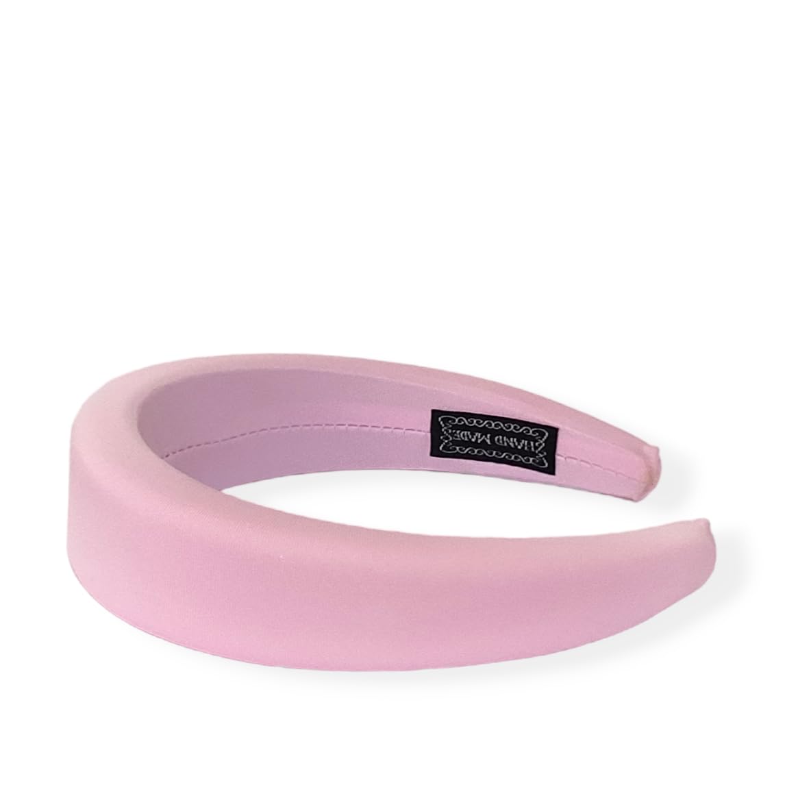 Bottega della Principessa - Women's Elegant Headband with Matte Lycra Coated (Pink) - Image 2