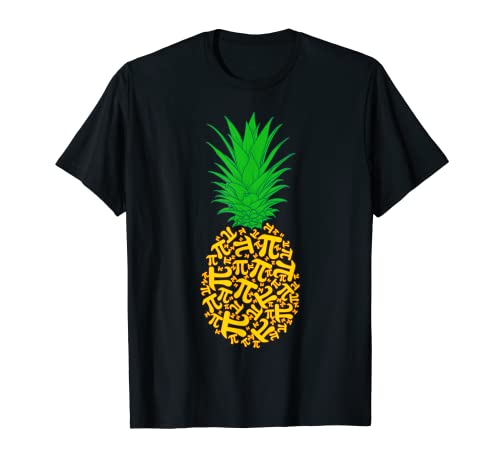 Pi Day Ananas-Mathematik-Symbol 3,14 Tage T-Shirt