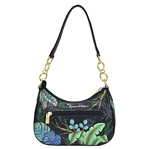 Image of Anuschka Women's Original Hand-Painted Genuine Leather Small Convertible Hobo