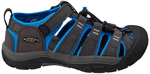 Keen Little Kid's Newport H2 Closed Toe Water Sandals, Magnet/Brilliant Blue, 13 Little Kid's Us #TOP5