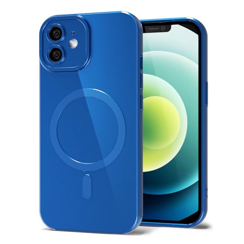 Coque magnétique iPhone 12 silicone Svanove avec protection appareil photo intégrée Magsafe