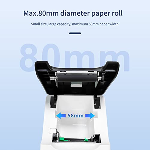 Homesen 58mm impressora de etiquetas térmicas usb impressão de recibos fabricante de adesivos compat