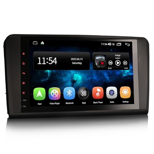 ⭐️ 【Apple-CarPlay & Android-Auto & Internet】Integrato in Apple-CarPlay e Android-Auto, non è necessario utilizzare un altro adattatore. Basta collegare lo smartphone tramite Bluetooth o cavo USB per utilizzare queste funzioni. Modem WiFi integrato per internet, l'utente può collegare la radio all'hotspot WiFi o ad altri WiFi. Modulo 4G integrato per Internet, supporta il 99% degli operatori di rete in tutto il mondo; per utilizzarlo, è sufficiente inserire la scheda micro SIM abilitata nello slot della scheda 4G.