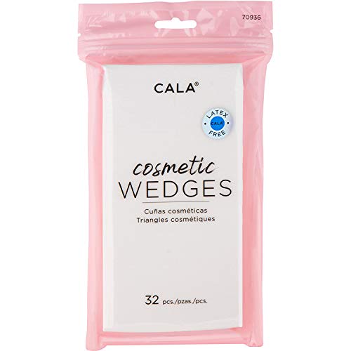 Cala Makeup Beauty Sponge, Makeup Blender Sponges for Full Coverage Powder, Cream, Liquid Foundation Cosmetics, Puff for Powder, Concealer and Foundation Applicator 32 Pieces