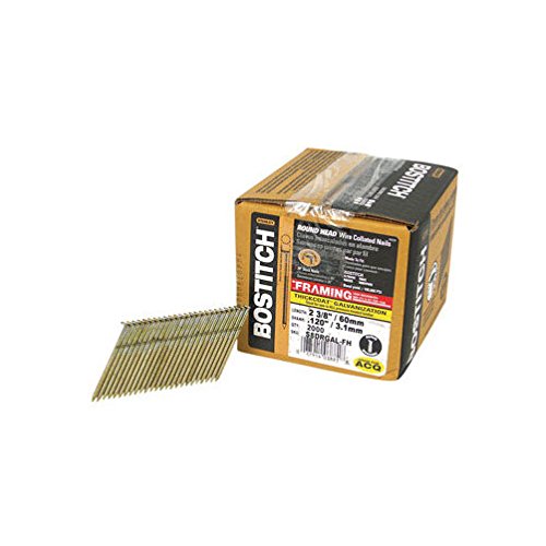 Bostitch 28 deg. 10 Ga. Ring Shank Angled Strip Framing