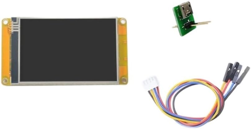 HMI Touch Screen, 2.4 3.5 Inch TFT LCD Resistive Display, Industrial Control Panel, 64MHz MCU Low Power, WYSIWYG GUI Development for Engineering Projects(NX3224F024)