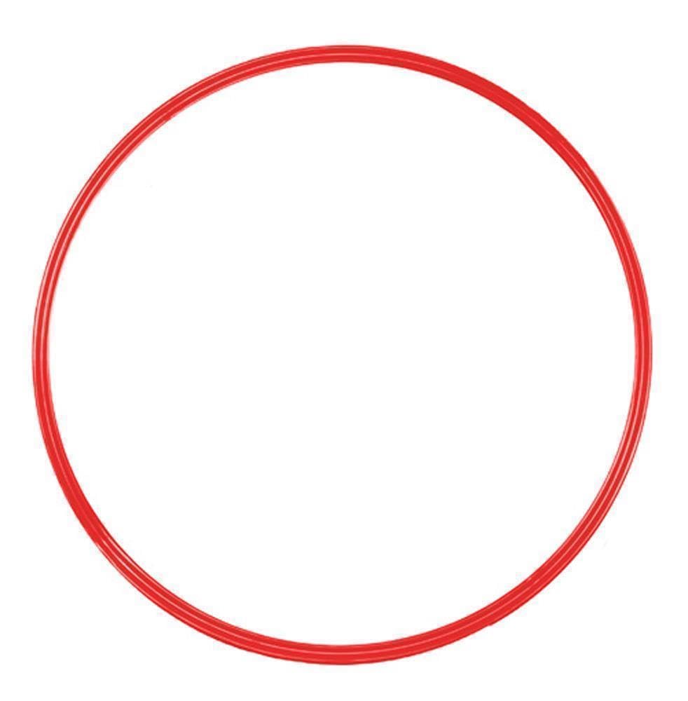 Sport Aro Lot de 8 Cercles psychomotricités en 4 Couleurs, Unisexe, 2 x réseau, 2 x Jaune, 2 x Bleu, 2 x Vert, Ø 60 cm