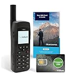 BlueCosmo Iridium 9555 Satellite Phone Kit & Prepaid SIM Card