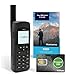 BlueCosmo Iridium 9555 Satellite Phone Bundle - Only Truly Global Satellite Phone - Voice, SMS Text Messaging - Prepaid SIM Card Included - Online Activation - 24/7