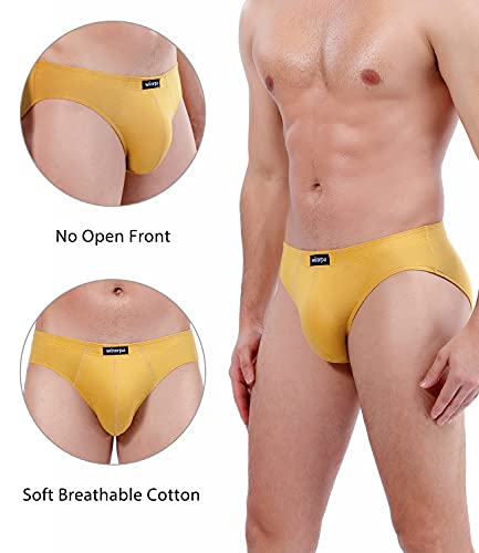 wirarpa Heren ondergoed slip katoen multipack heren klassieke slips zachte tailleband onderbroek - Image 3