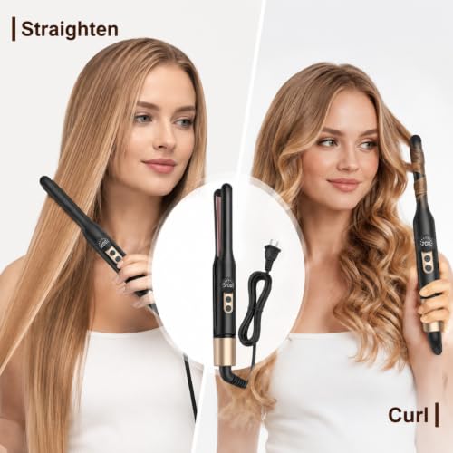 Plancha para cabello y barba con pantalla digital miniatura 4