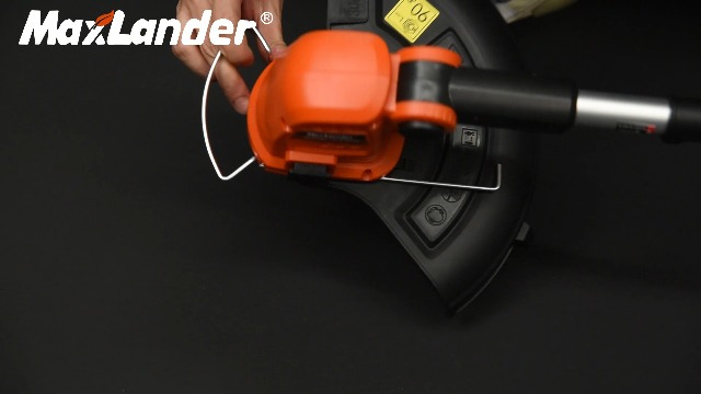 MAXLANDER Weed Wacker Cordless, 20V 12 Inch Cordless String Trimmer Edger, Weed Wacker Battery Operated with 8 PCS Replacement Spools, Lightweight Weed Trimmer, 2x2.0Ah Battery & Charger Included