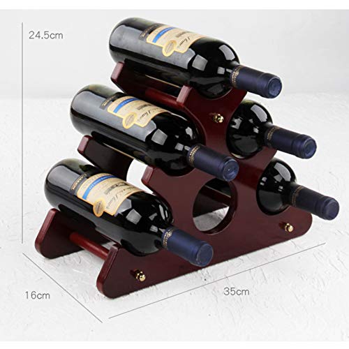 Casier à vin de table en bois, le cadeau idéal pour la décoration de la maison - 5
