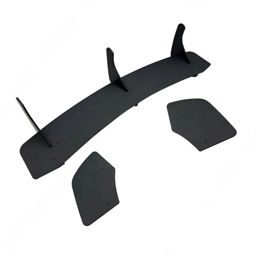 Diffuseur de pare-chocs arrière à 3 ailettes pour Scirocco MK3 R avec support échappement