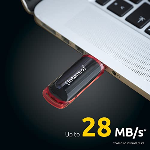 Intenso Business Line 64 GB USB-Stick USB 2.0 schwarz-rot