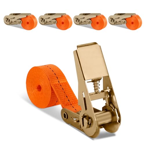 Somlaw Spanngurte 2M Ratschengurte 4er Pack