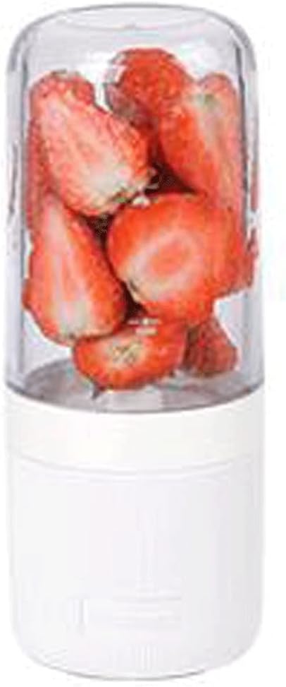 Portable Blender, Cordless Personal Blender Juicer, Mini Mixer, Smoothies Maker Fruit Blender Cup With USB Rechargeable, 400ml for Home, Office, Sports, Travel, Outdoors