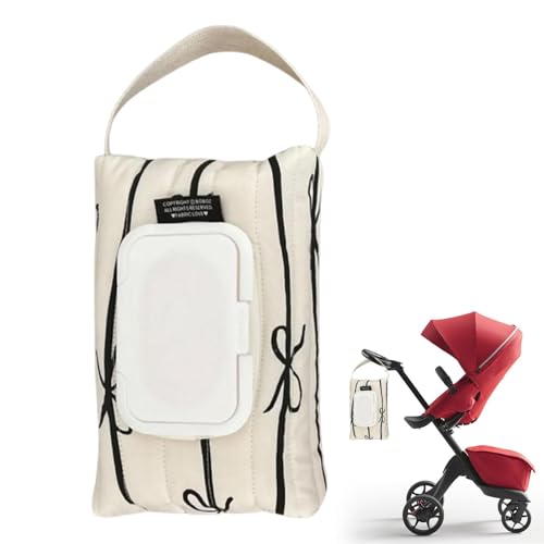 Bolsa de almacenamiento para toallitas húmedas, bolsa de almacenamiento para dispensador de toallitas, bolsa de algodón para toallitas húmedas, contenedor de toallitas para bebé, organizador de