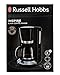 Russell Hobbs Inspire Independiente Máquina espresso 1,25 L Totalmente automática - Cafetera (Independiente, Máquina espresso, 1,25 L, De café molido, Negro)