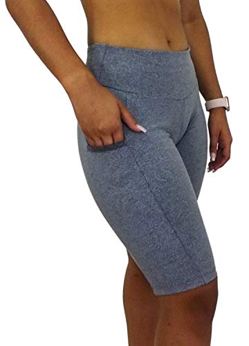 Bermuda Feminina Ciclista Com Bolso Preta